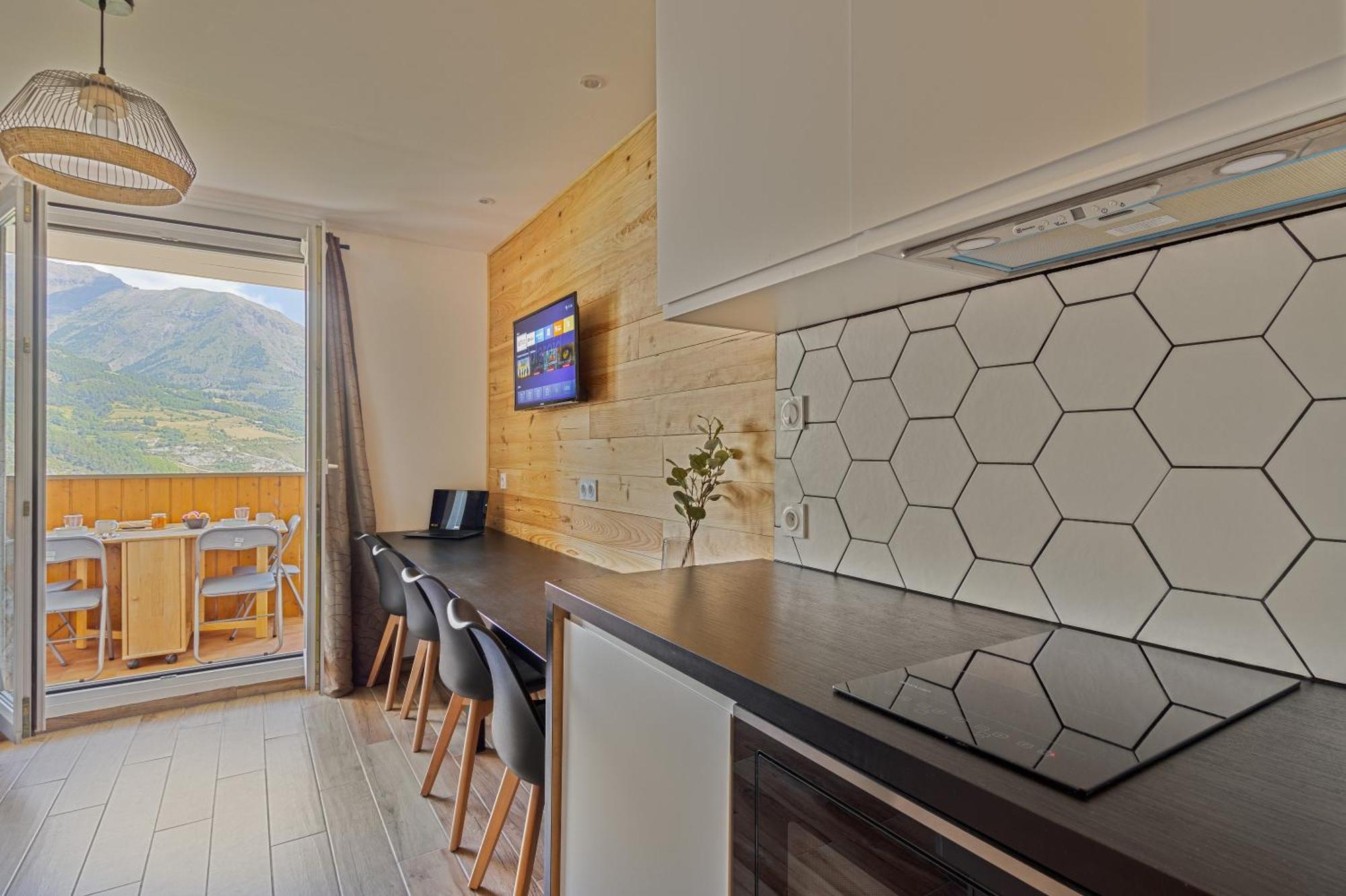 Studio De Charme Avec Vue Sur Le Val D'Allos, Parking Et Wifi Gratuit Exterior photo